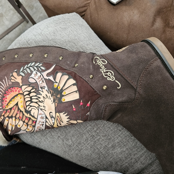 Ed hardy boots - Picture 1 of 5